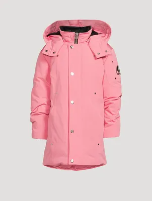 Kids Down Parka With Hood
