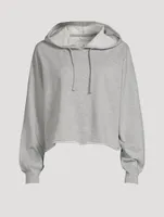 Lightweight Terry Cut-Off Hoodie