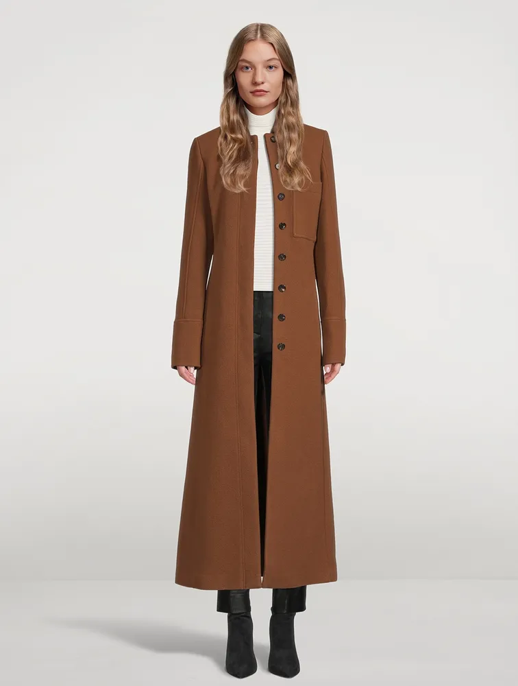 Teddy Wool-Blend Coat