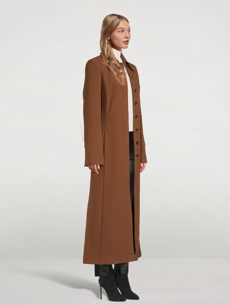Teddy Wool-Blend Coat