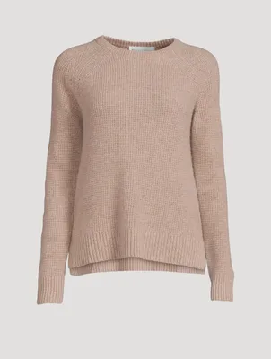Pointelle Cashmere Sweater