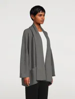 Silk And Cashmere Long Cardigan