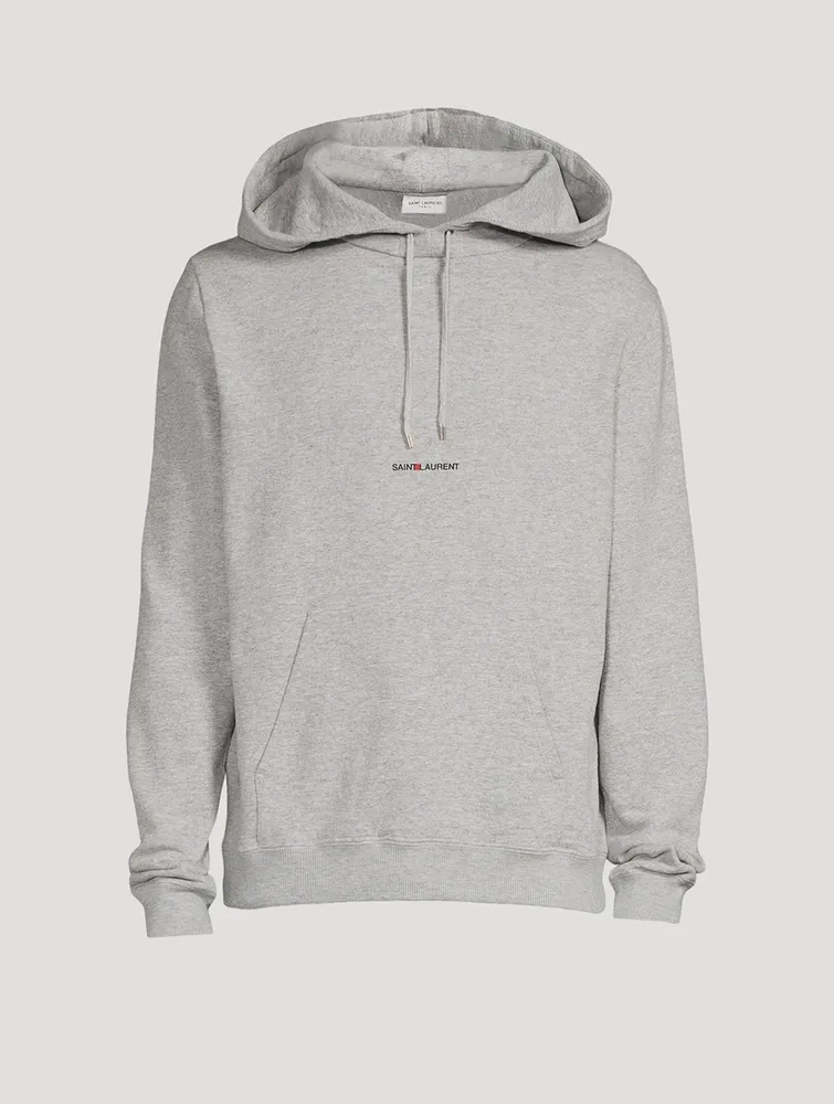 Cotton-Blend Logo Hoodie