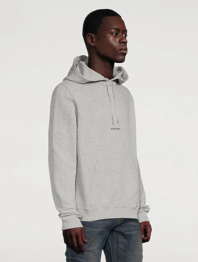 Cotton-Blend Logo Hoodie