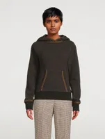 Tipped Hooded Sweater