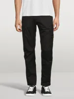 Stretch Gabardine Tapered Cargo Pants