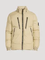 Garment-Dyed Crinkle Down-TC Jacket