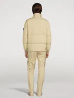Garment-Dyed Crinkle Down-TC Jacket