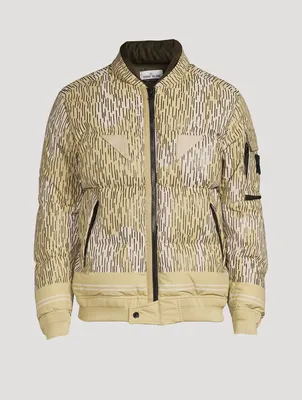 Naslan Light Watro Jacket Rain Camo Print