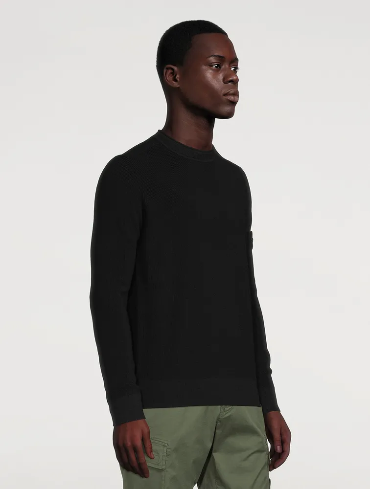 Wool Ribbed Sweater