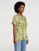 The Boxy Crew T-Shirt Tie Dye Print