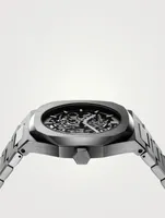 Skeleton Stainless Steel Bracelet Strap Watch