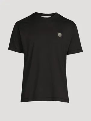 Cotton Logo Patch T-Shirt