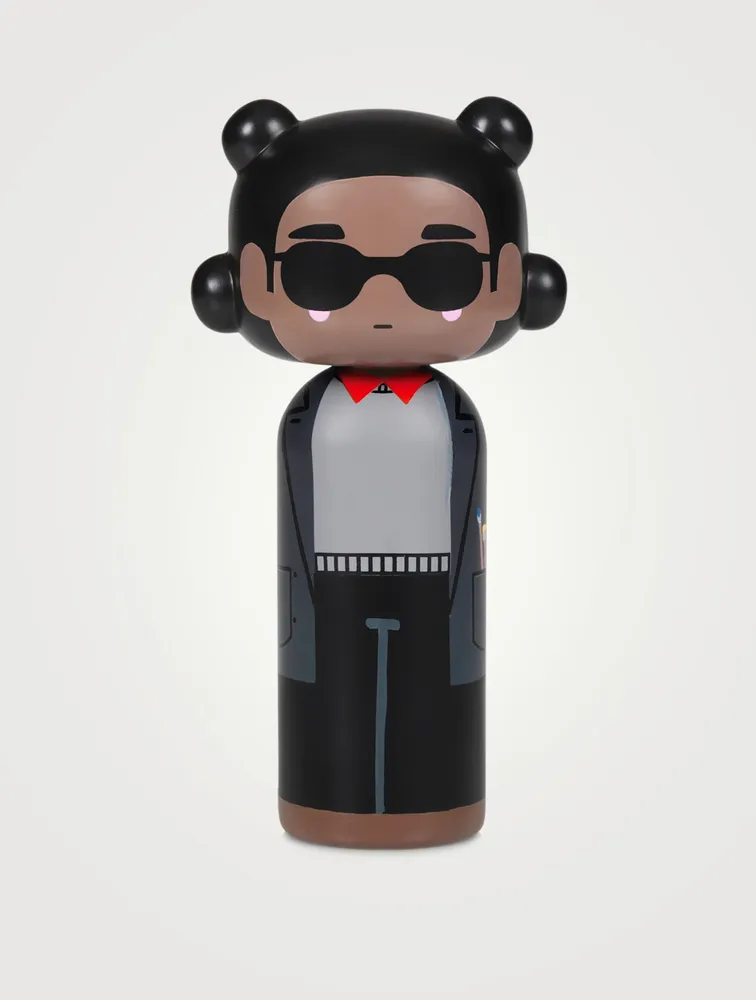 Jean-Michel Basquiat Wood Kokeshi Doll