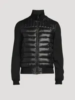 Collin-Z Bomber Jacket With Down Front