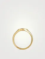 Acies 18K Gold Ipnotic Signet Ring