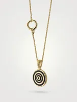 Acies 18K Gold Ipnotic Pendant Necklace