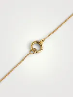 Acies 18K Gold Ipnotic Pendant Necklace