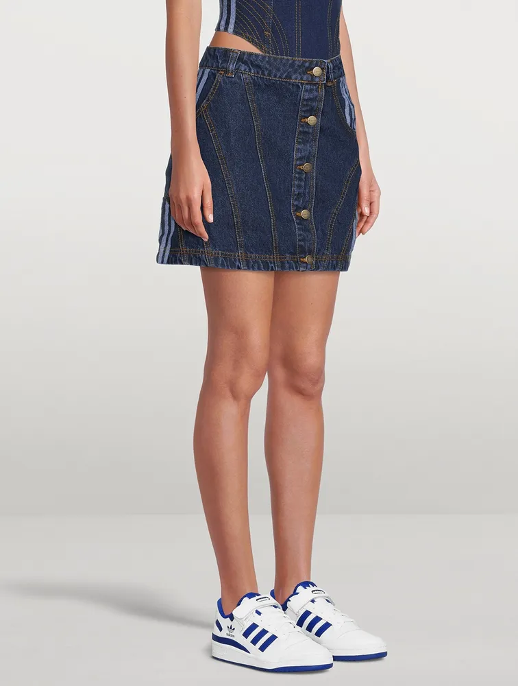 IVY PARK Denim Mini Skirt