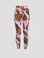 IVY PARK High-Waisted Leggings Cow Print