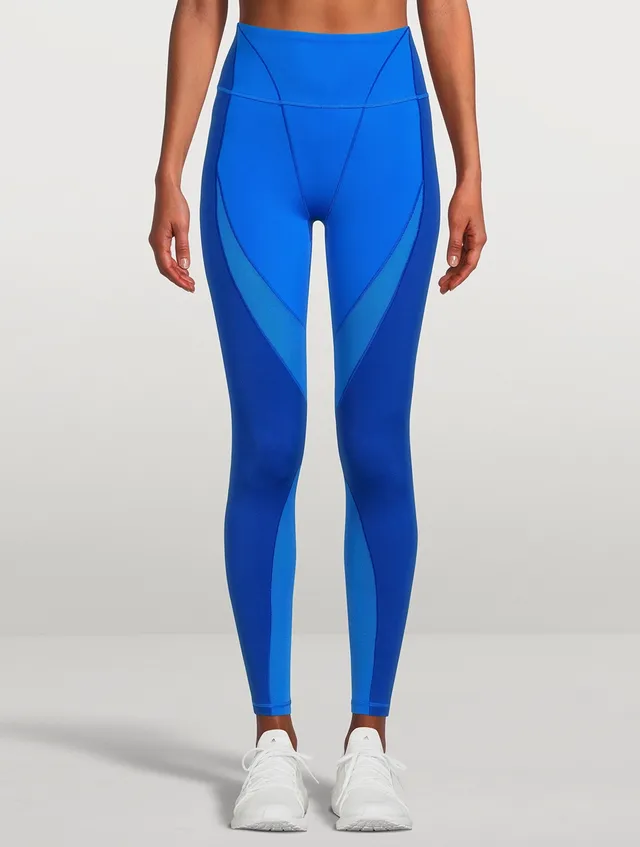 High-Waisted PowerSoft Lattice-Hem 7/8 Leggings