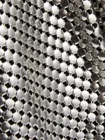 Metallic Mesh Hobo Bag