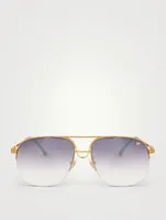 VF Collins 24K Gold Aviator Sunglasses