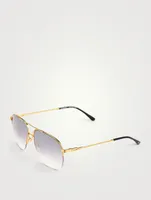 VF Collins 24K Gold Aviator Sunglasses