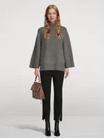 Wool And Cashmere Turtleneck Sweater