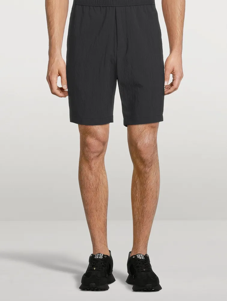 Curtis Piqué Nylon Shorts
