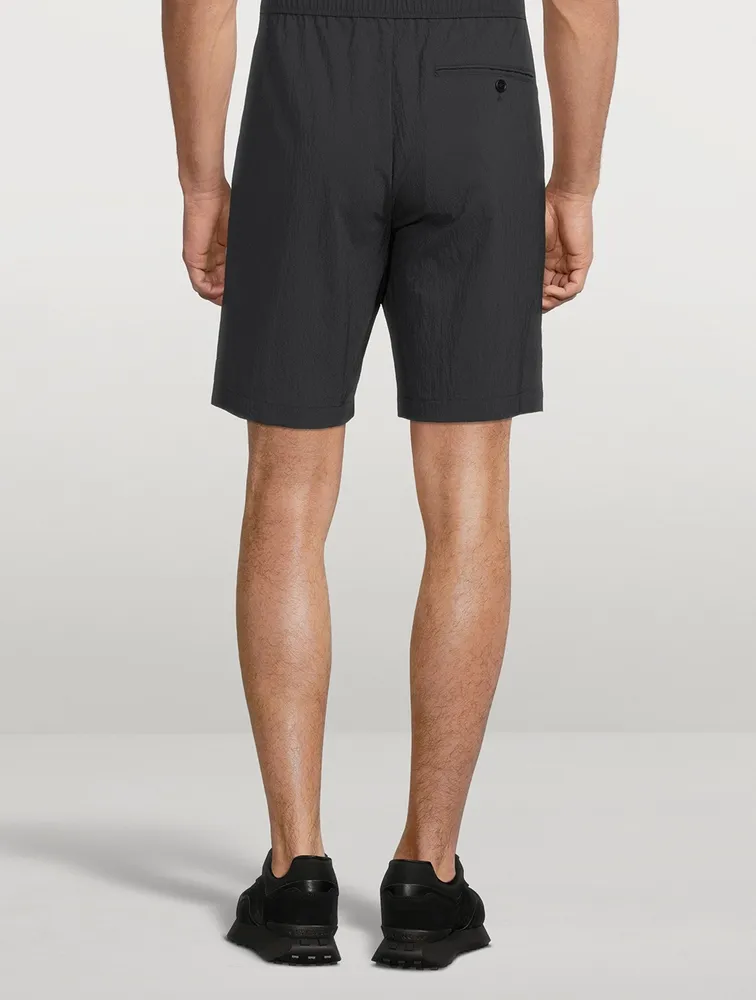 Curtis Piqué Nylon Shorts