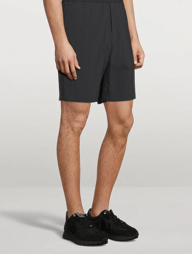 Curtis Piqué Nylon Shorts