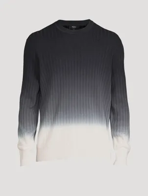 Tactile Cotton Ombre Sweater