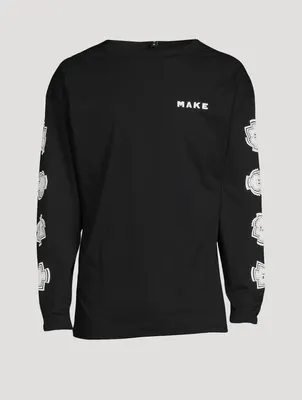 Basic Cotton Long-Sleeve T-Shirt