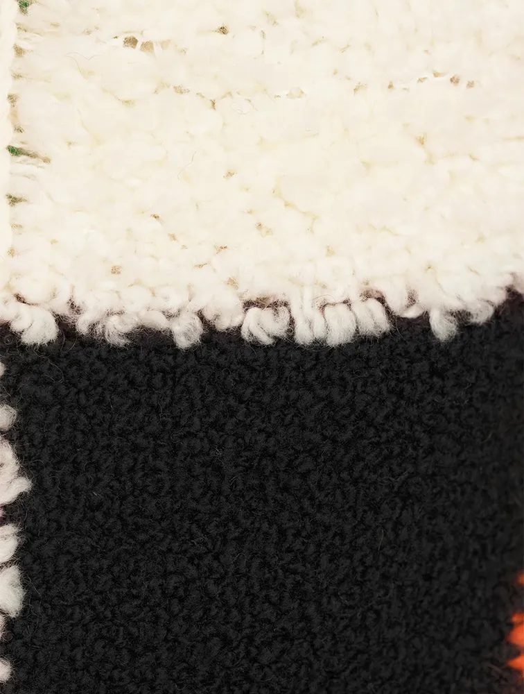 Wool And Mohair Jacquard Sweater