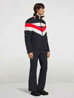 Fernand Colourblock Quilted Jacket