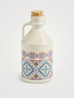 Porcelain Maple Syrup Jar