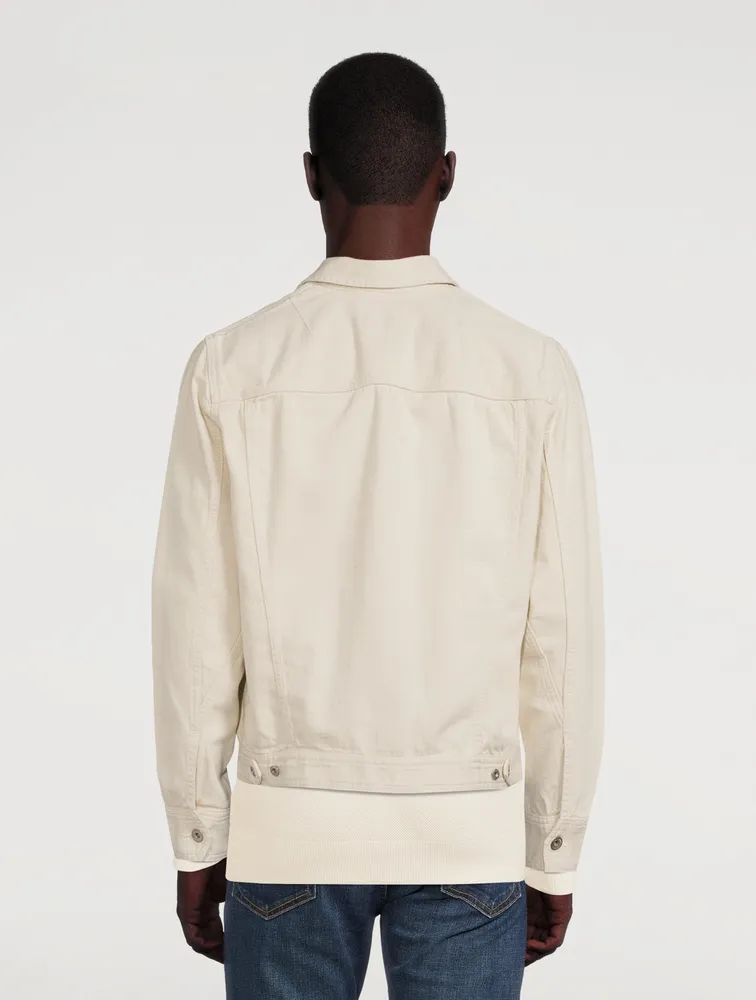 Hemp-Blend Broken Twill Shop Jacket