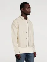 Hemp-Blend Broken Twill Shop Jacket