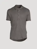 Sebastian Linen Polo Shirt