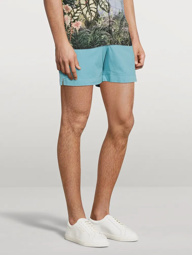 Bulldog Cotton Twill Shorts