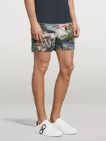Bulldog Into The Jungle Swim Shorts