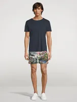 Bulldog Into The Jungle Swim Shorts