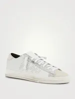 Jack Perforated Leather Sneakers