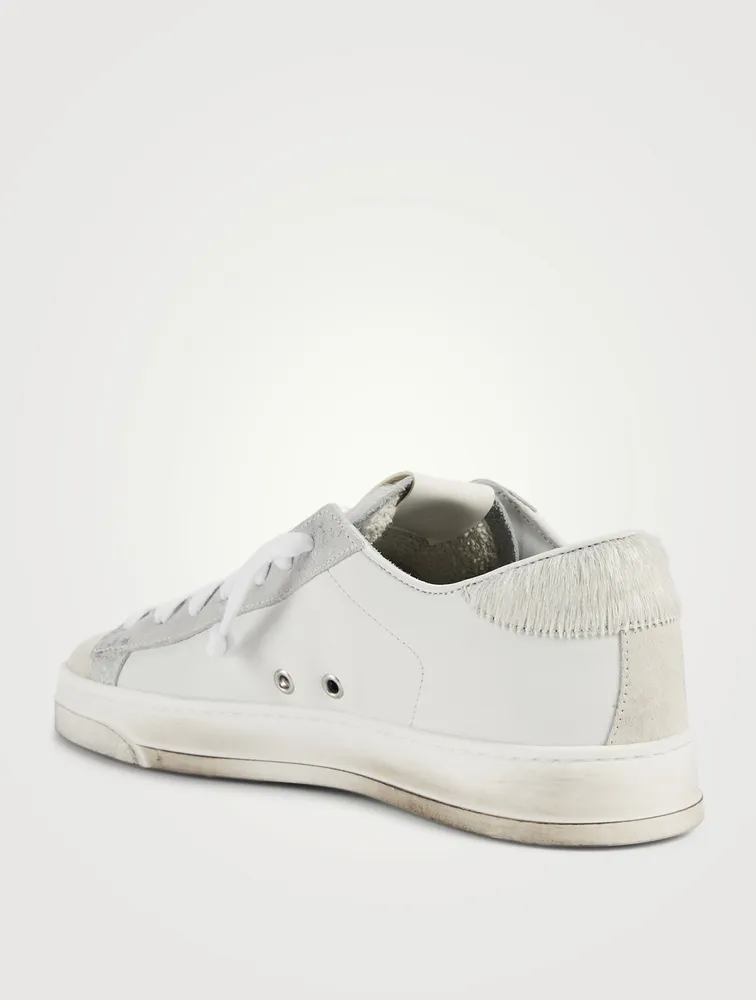 Jack Perforated Leather Sneakers