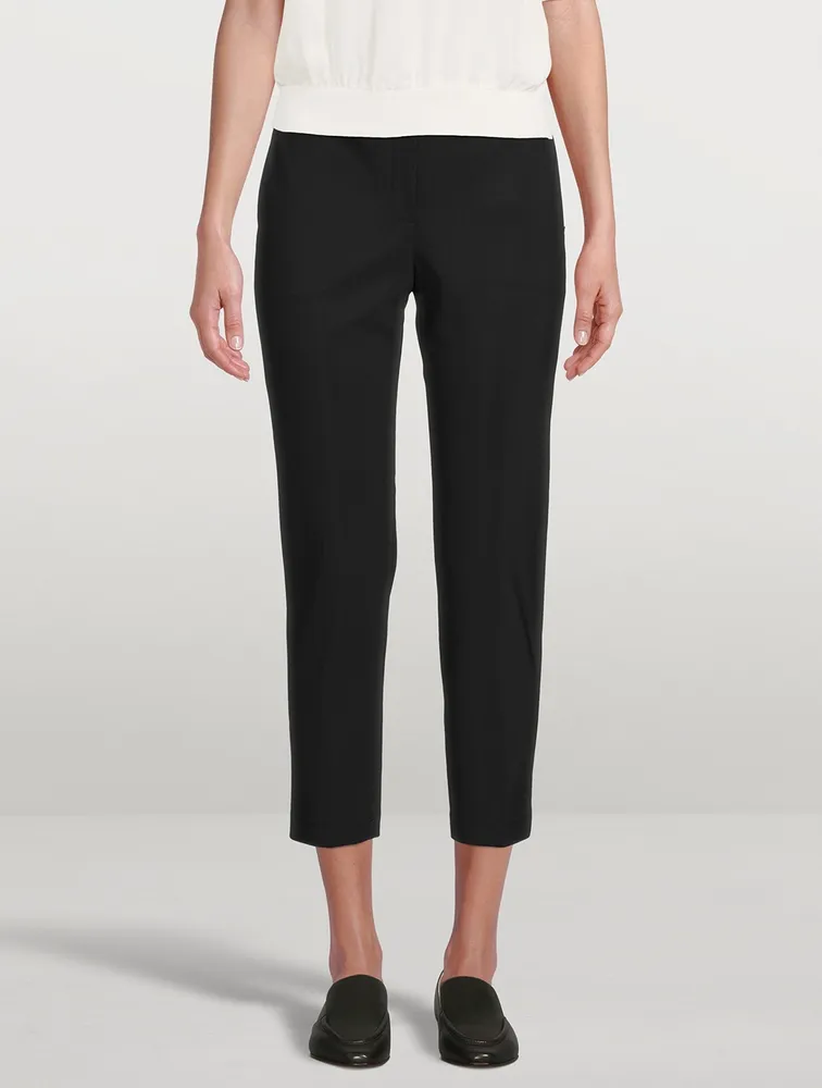 Treeca Cropped Ponte Pants