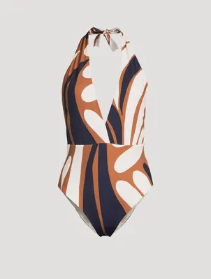 Mara Halterneck One-Piece Swimsuit