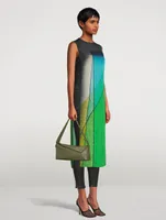 Sleeveless Silk Tunic Liquid Light Print