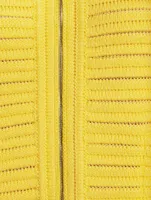 Zip-Front Knit Cardigan
