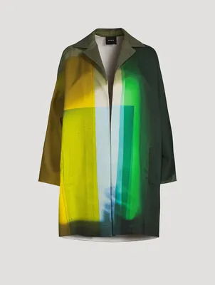 Pat Coat Liquid Light Print